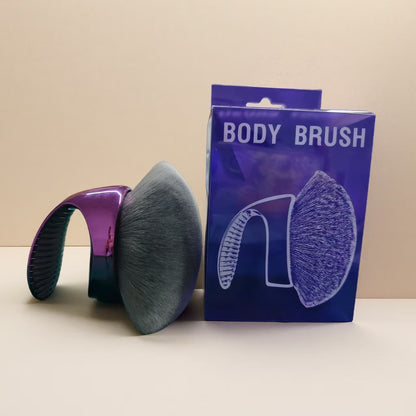 Cross-Border Multifunctional Mushroom Head Body Brush for Loose Powder Setting Makeup Brush Soft Bristle Portable Set Factory Direct Supply