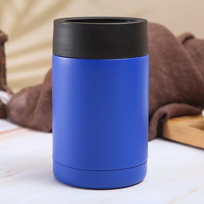 Cross-Border 12oz Double-Layer Vacuum Cold Storage Tank 304 Stainless Steel Beer Tank Outdoor Portable Car-Mounted Coke Tank Wholesale