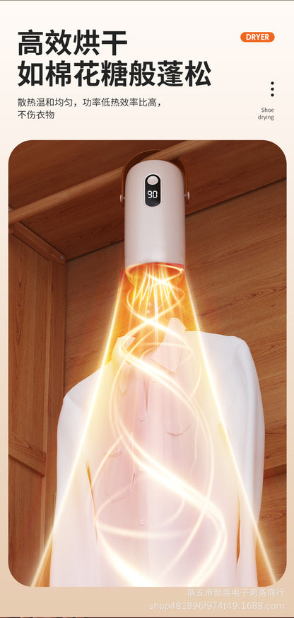 Mini Convenient Household Clothes Dryer Intelligent Quick-drying Small Foldable Storage Baby Clothes Disinfecting Dryer