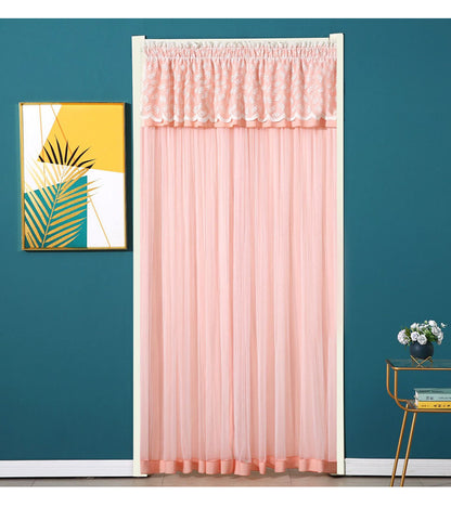 New Lace Anti-Mosquito Curtains, Door Curtains, Gauze Curtains, Entry Double-Layer Silent Bedroom Curtains, Fly-Proof Summer Curtains, Door Curtains