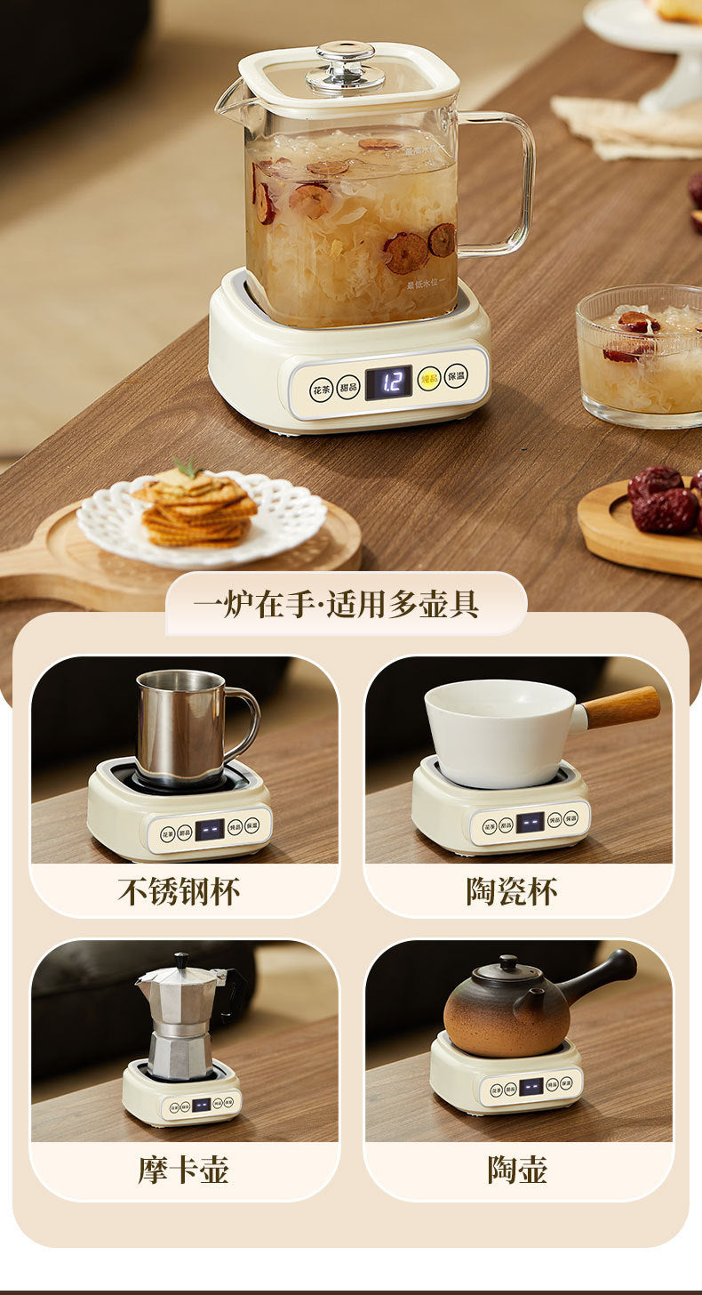 Health Pot Multi-functional New Household Glass Kettle Small Office Tea Maker Dormitory Flower Tea Pot Gift