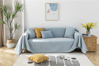 Four Seasons Universal Waterproof Sofa Towel Urine-proof Cat-scratch-proof Sofa Cover Cloth Towel Chenille Non-slip Non-sticky Sofa Cover