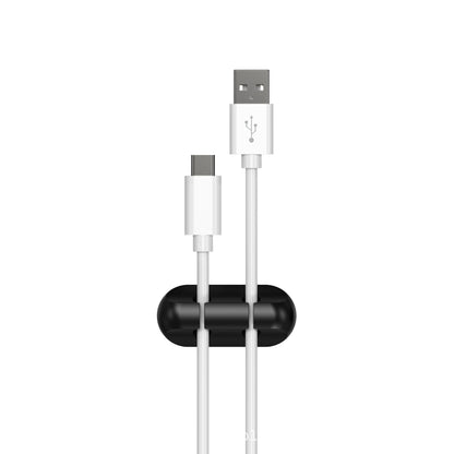 New desktop charging data cable holder multi-port creative storage wire silicone cable organizer hub