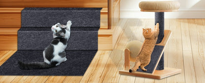 Cross-border Trimmable Self-adhesive Carpet Mat Suitable for Cat Tree Rack Furniture Step Cat Grab Column Covering Pet Supplies