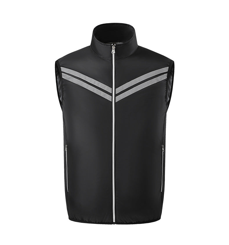 Cross-Border Supply of Intelligent Heatstroke Prevention Refrigeration Air-Conditioning Clothing Summer Cooling Fan Vest Outdoor Sun Protection Ice Vest Clothing