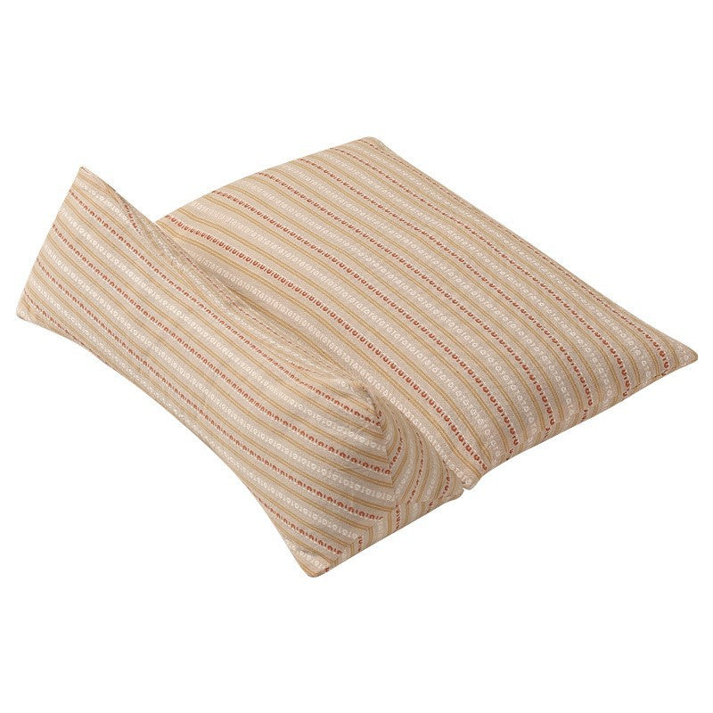 Mugwort Cervical Spine Pillow Bamboo Leaf Pure Cotton Triangular Cervical Spine Pillow Teacher's Day Pillow Gift Box Multifunctional Mugwort Pillow