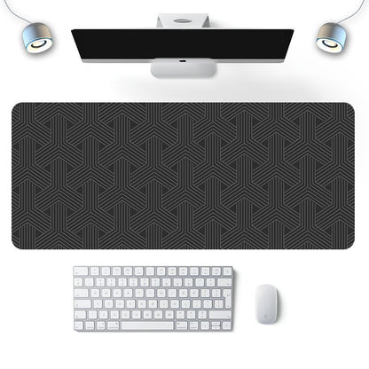 Simple Japanese mouse pad oversized electronic keyboard pad thermal transfer thick rubber wrist mouse pad wholesale