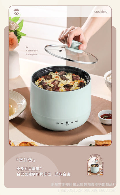 Mini Electric Rice Cooker Small Intelligent Multi-functional Household Dormitory Electric Non-stick Cooker Electric Rice Cooker Small Electric Cooker