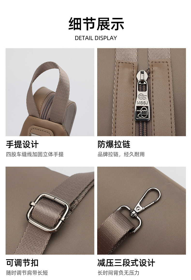 Outdoor Travel Backpack Women's New Chest Bag Lightweight Commuting Crossbody Bag Sports Mountain Climbing Multifunctional Small Backpack