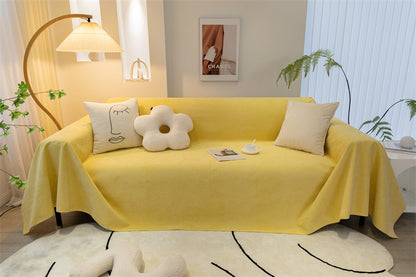 Four Seasons Universal Waterproof Sofa Towel Urine-proof Cat-scratch-proof Sofa Cover Cloth Towel Chenille Non-slip Non-sticky Sofa Cover