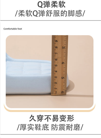 Stepping on excrement feeling sandals and slippers women's summer new home non-slip bathroom home men's eva cool tray factory wholesale cross-border