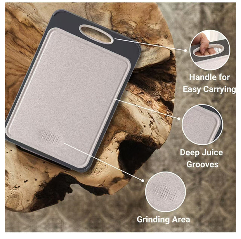 New in stock Amazon Explosions 3D Pattern Stainless Steel Cutting Board Titanium Cutting Board 304 Double-sided Cutting Board