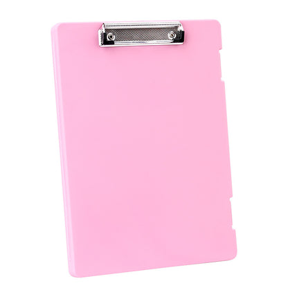 Plastic board folder file box copy writing board storage box A4 data box PP transparent office supplies finishing box