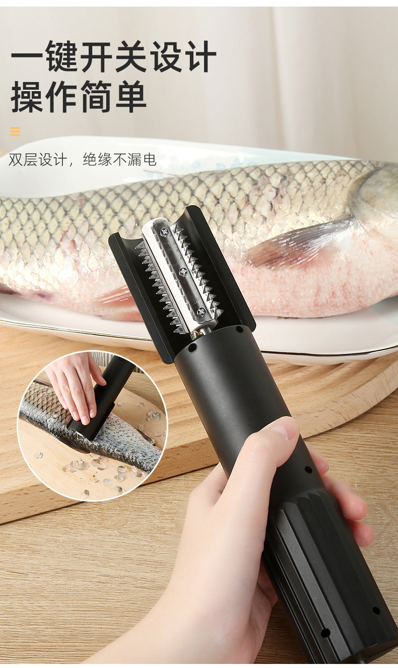 Household Wireless Electric Fish Scale Scraper Fish Scale Remover Commercial Fish Killing Fish Scale Scraper Fish Scale Scraper