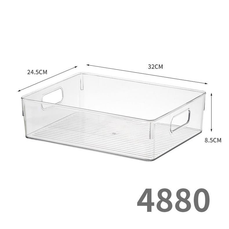 Desktop Storage Box Dormitory Cosmetics Transparent Basket Acrylic Drawer Mask Organizer Box Snack Sundry Storage Rack