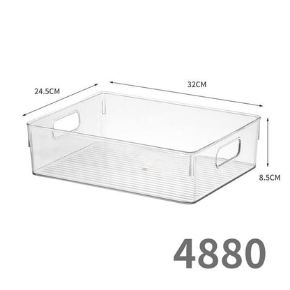 Desktop Storage Box Dormitory Cosmetics Transparent Basket Acrylic Drawer Mask Organizer Box Snack Sundry Storage Rack