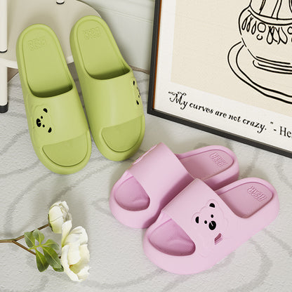 Eva Slippers Women's Summer New Style Wearing Indoor Home Bathing and Shit Feeling Sandals and Slippers Women's Summer Household