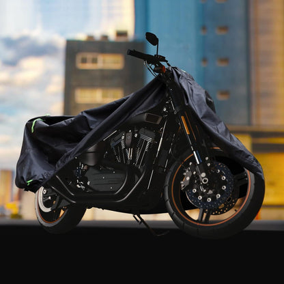 Motorcycle cover rainproof sunscreen 210D car jacket cover thickened Oxford cloth dust cover built-in anti-theft buckle car jacket cover