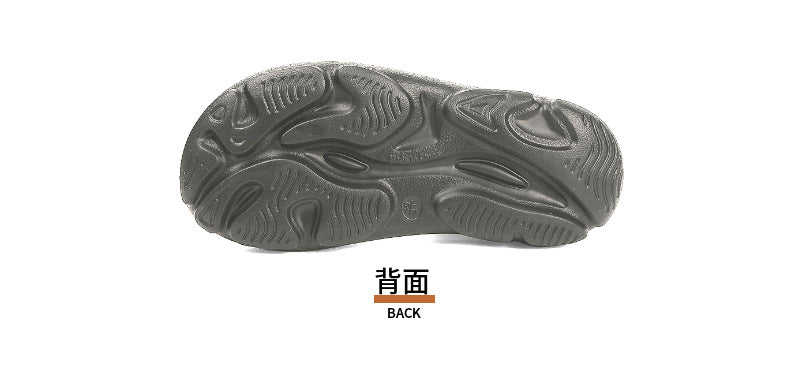 Cross-Border Outdoor Thick-Soled Sandals, Hollow Eva Shaped Water Sandals, Non-Slip Clogs, Men's and Women's Beach Sandals, Slippers