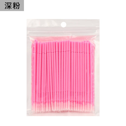 New wholesale long head cotton swab eyelash tattoo nail cleaning cotton swab eyelash disposable long thread cotton swab