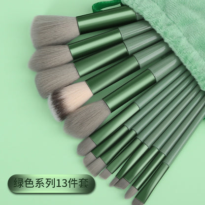 8 makeup brush suit portable short super soft travel blush brush eye shadow brush beauty tools for beginners
