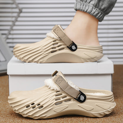Cotton Slippers for Home, High-End Outer Wear, 2025 Winter New Cross-Border Cotton Shoes Manufacturer Wholesale Cotton Tow