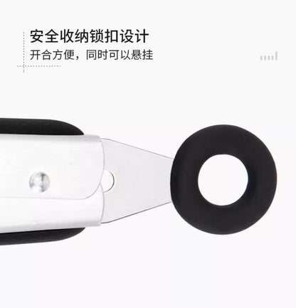 Cross Border Black Silicone Clip Food Clip Commercial High Temperature Resistant Food Grade Kitchen Steak Barbecue Grill Tool