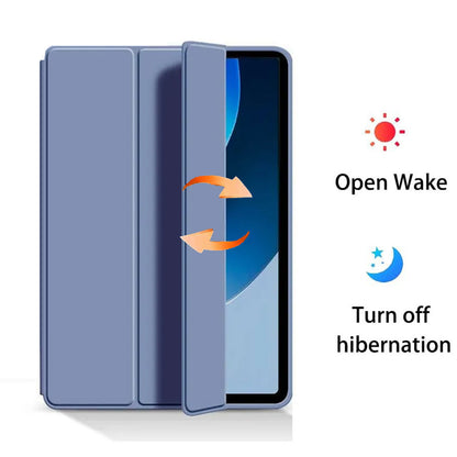 Suitable for sound transmission flat Infinix XPAD X1101 protective leather case all-inclusive tri-fold TPU soft case