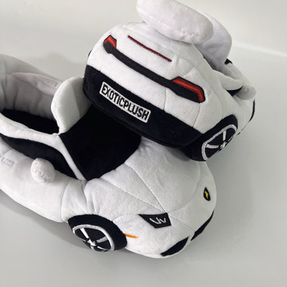 In-Stock Cross-Border Hot-Selling Racing Slippers Lamborghini Non-Slip Warm Home Cotton Shoes Winter Closed-Toe