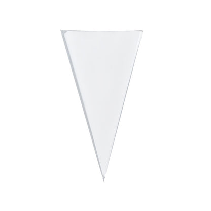 Explosion-Proof High-Pressure Disposable Piping Bag Thickeneded Transparent Spot Plastic Ldpe Environmentally Friendly Triangle Bag 50 Pieces Small Size