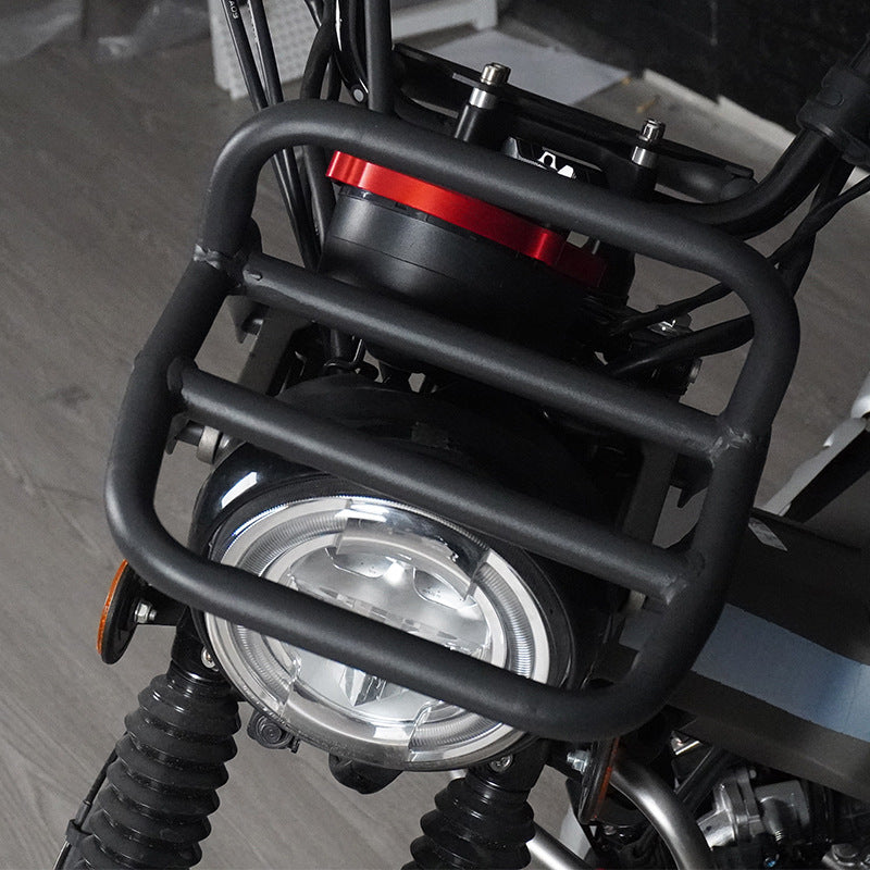 Suitable for Honda 125 Hunter Cub CT125 modified front shelf with accessories black JA55/JA65