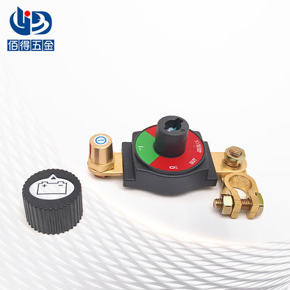 New Detachable Knob Power-Off Switch with Adjustable Angle 12V24V Car and Truck Anti-Leakage Power Supply Main Switch