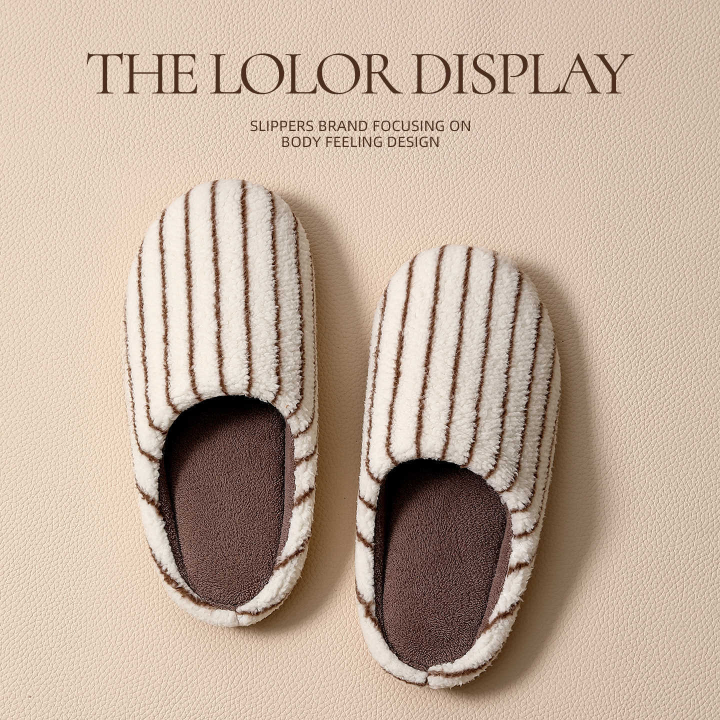 Cotton Slippers for Women Autumn and Winter 2025 New Indoor Home Silent Soft Bottom Non-Slip Floor Slippers for Men Winter