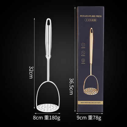 Stainless steel sweet potato masher household potato press kitchen tool manual multi-function masher potato press