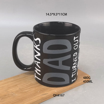 Solid Color Ceramic Mug Custom-made Cup Simple Nordic Style Ceramic Drinking Cup Milk Cup Breakfast Cup Coffee Cup