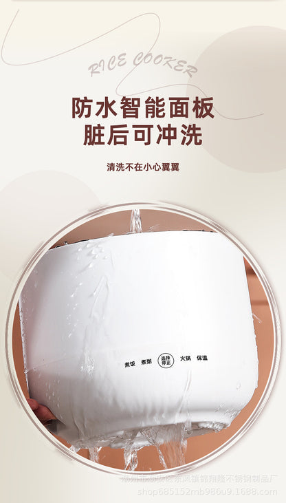 Mini Electric Rice Cooker Small Intelligent Multi-functional Household Dormitory Electric Non-stick Cooker Electric Rice Cooker Small Electric Cooker