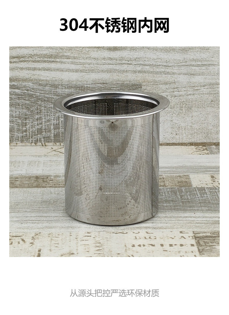 Factory wholesale stainless steel kettle black classic household compact simple teapot restaurant with filter teapot
