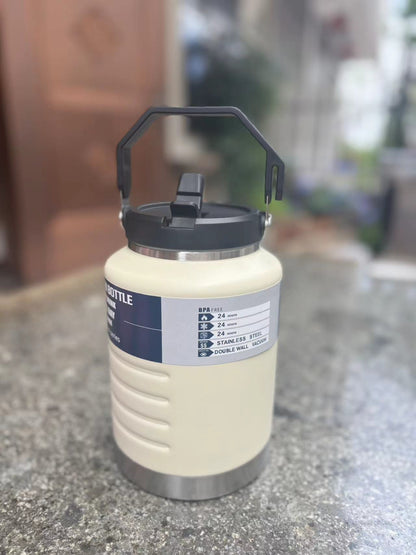 Large Capacity Outdoor Insulated Thermos Cup with 304 Stainless Steel Liner for Fitness, Suitable for South America, Europe, and America