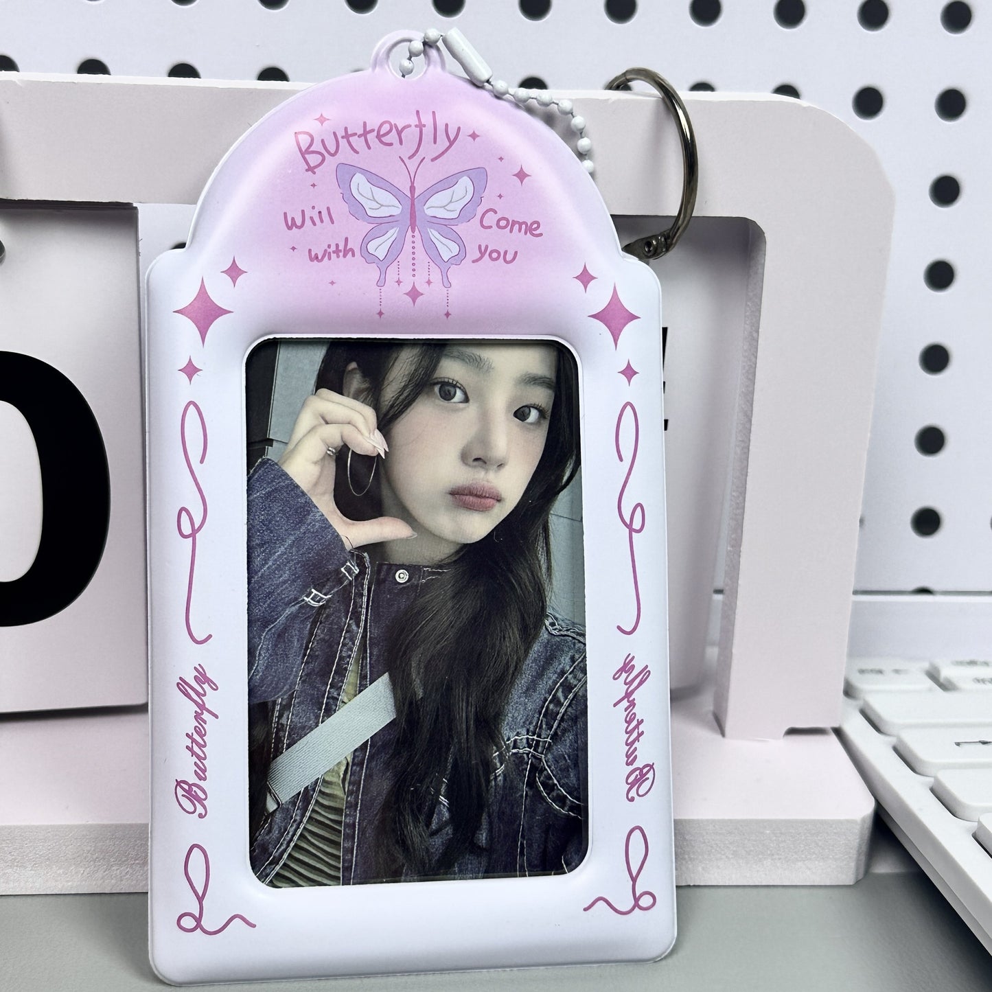 Supply Original Card Sleeve Small Card PVC Earth Flavor Star-chasing Aidou Campus Card Storage Card Bag Display Pendant Protective Cover