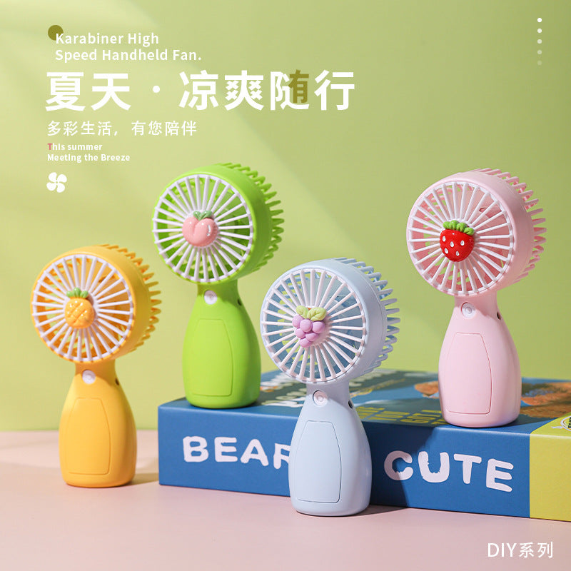 New cross-border foreign trade handheld fan portable summer usb fan dormitory desktop mini fan