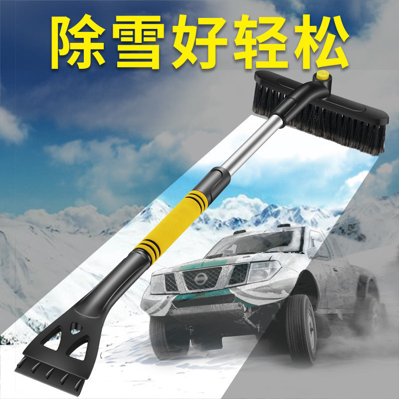 Car Snow Shovel, Three-In-One Telescopic Snow Shovel, Snow Brush for Car, Ice Scraper, Snow Scraper Board