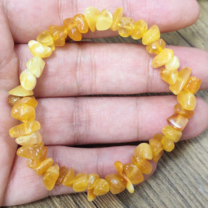 Natural Non-optimized Baltic Amber Beeswax Handstring Accompanioned Adult Handstring Raw Ore Stone All-match