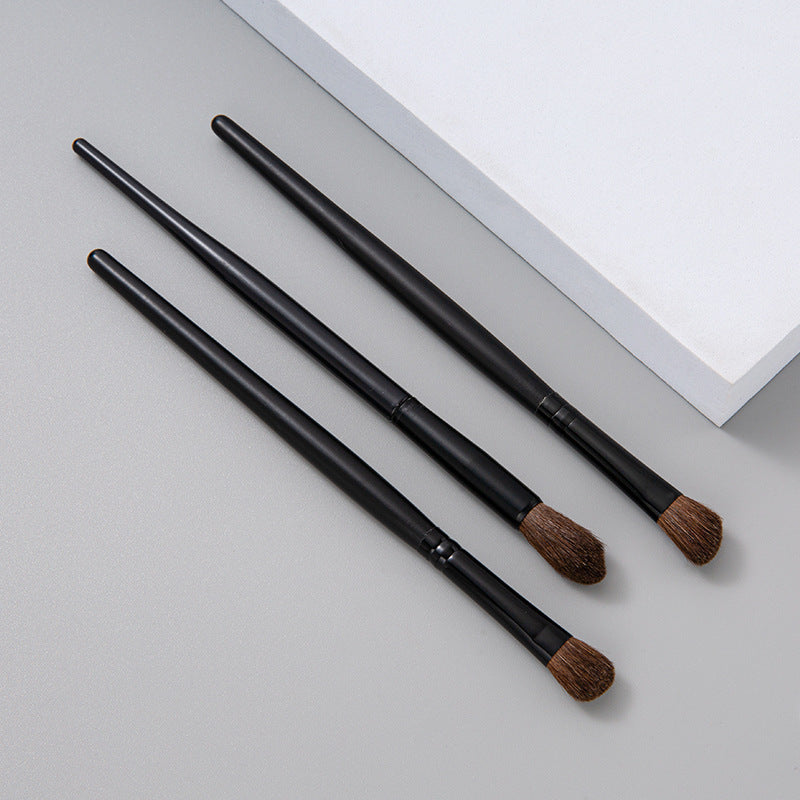 Cangzhou Hot-Selling Makeup Brush Animal Hair Highlight Brush Nose Shadow Detail Eye Shadow Brush Blending Set Portable Beauty Makeup