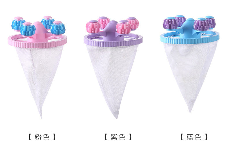 Washing Machine Filter Bag Lint Remover Cleaning Floating Household Artifact Washing and Protection Ball Lint Removal Lint Filter Laundry Bag