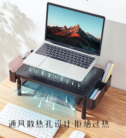 Spot Computer Display Heightening Base Height Adjustable Tool-Free Installation Monitor Heightening Stand