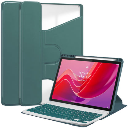 For small new pad2024 11 inch Bluetooth keyboard leather case Lenovo Tab M11 acrylic case with pen slot