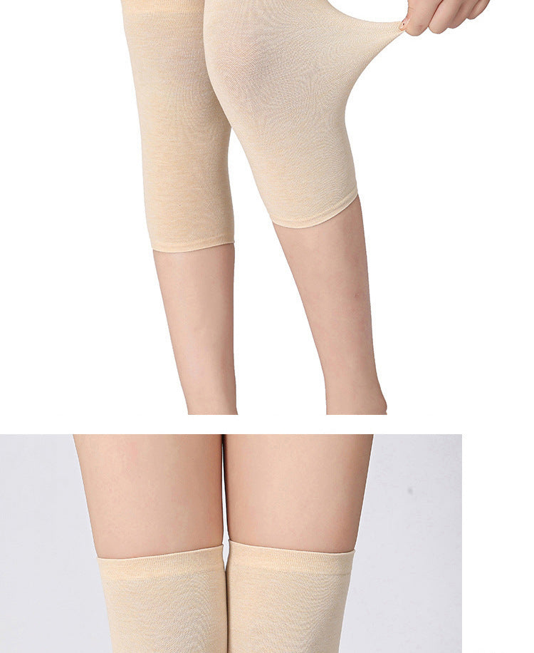 Men's and Women's Air-conditioned Room Warm Knee Cover Joint Sports Leg Cover Thin Pure Cotton Breathable Knee Pad