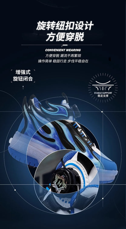 Children's Heelys Shoes, Retractable and Lighted, Boys' Flying Shoes with Wheels, Primary School Students' Roller Skate Shoes
