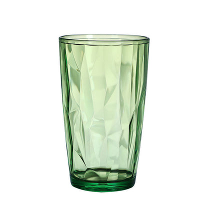 Acrylic Pc Colorful Water Cup, Juice Cup, Drink Cup, Heat-Resistant Restaurant Tea Cup, Mouthwash Cup, Plastic Beer Cup