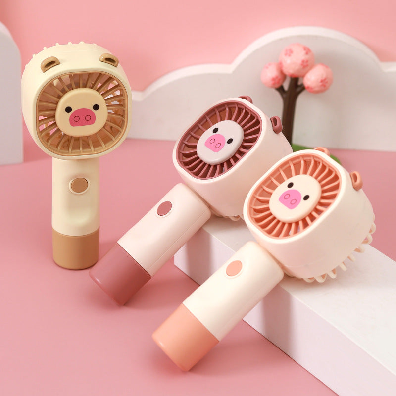 New cross-border foreign trade handheld fan portable summer usb fan dormitory desktop mini fan